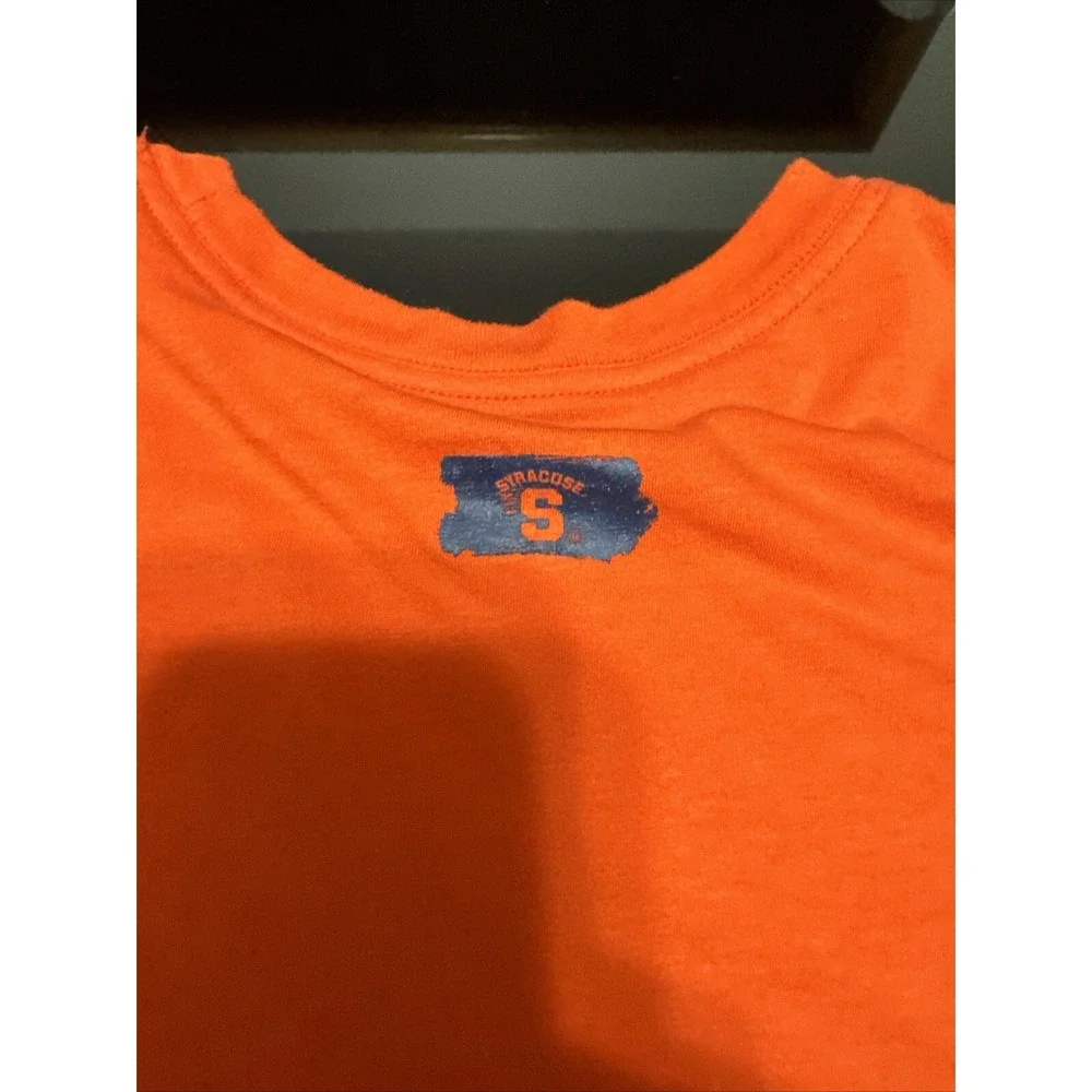 Otto's Army Nike Men's Small Orange Syracuse University Tshirt  Lot 10018 - Picture 5 of 5